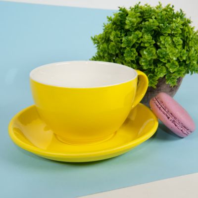 Чайная/кофейная пара CAPPUCCINO, ярко-красный-10