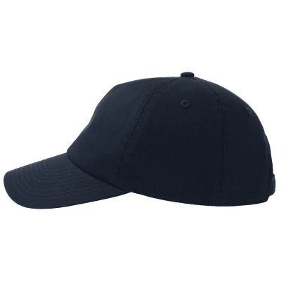 Бейсболка DAD HAT-S, 5 клиньев, металлическая застежка, темно-синий-1