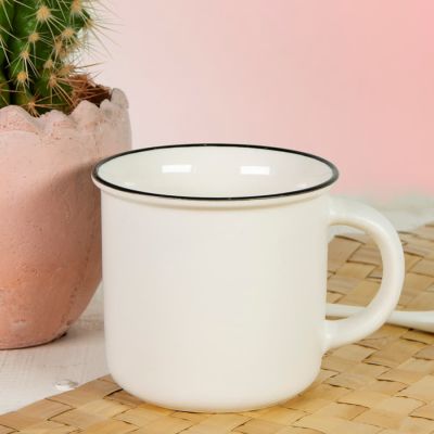 Кружка MATTI, белый, черный-4