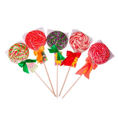 Карамель леденцовая со вкусом арбуза, 100гр, зеленый, красный-1