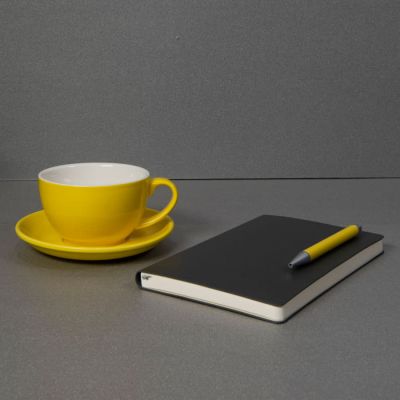 Чайная/кофейная пара CAPPUCCINO, оранжевый-12