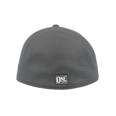 Бейсболка SNAP ONE, без панелей, швов и застежки, серый-5