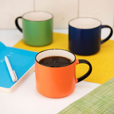 Кружка MARINA, черный, зеленый-2