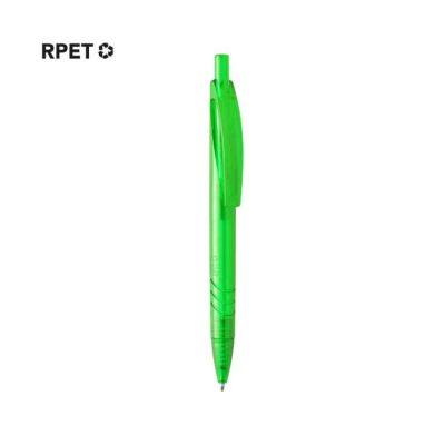 Ручка шариковая ANDRIO, R-PET пластик, зеленый-1