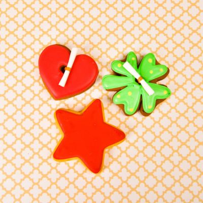 Печенье Звезда, красный-3