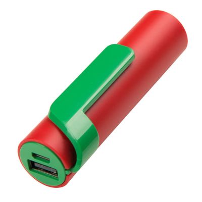 Универсальный аккумулятор FORTE (3000 mAh), L=9,1см, D=2,3см, пластик, разные цвета-3