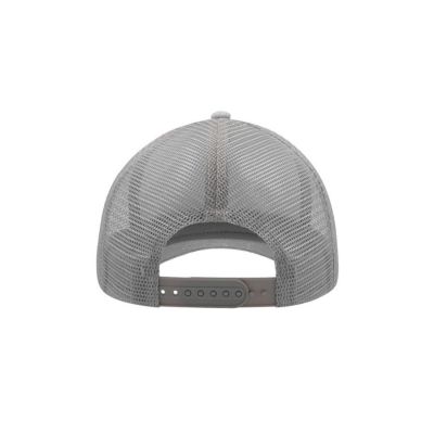 Бейсболка RAPPER JERSEY, 5 клиньев, пластиковая застежка, светло-серый-4