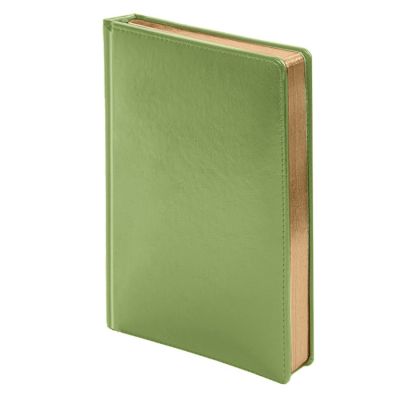 Ежедневник недатированный Joy, формат А5, в линейку, зеленое яблоко-0