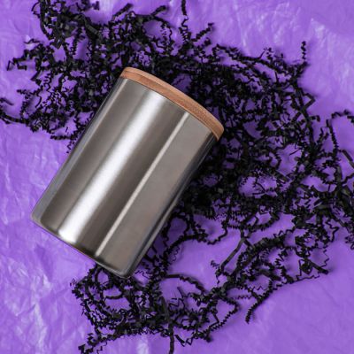 Термокружка BAMBOO с крышкой, 350мл, черный-4