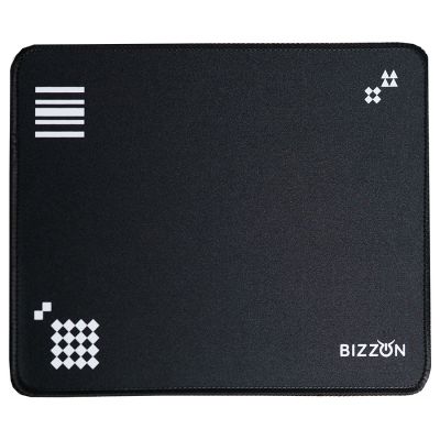 Коврик для мыши GLIDE S, 26*21*0,3см, прошитый край, черный-4