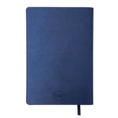 Ежедневник недатированный портфолио Mark, формат А5, в линейку, темно-синий-2