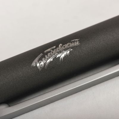 Ручка шариковая TITANIUM, серый-2