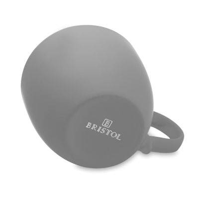 Чайная пара TENDER с прорезиненным покрытием, серый-7