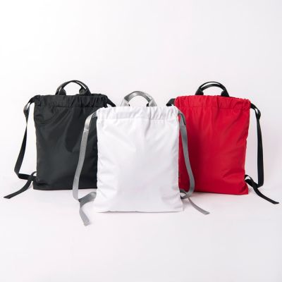 Мягкий рюкзак RUN с утяжкой, белый, серый-8