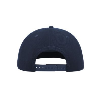 Бейсболка SNAP FIVE, 5 клиньев, пластиковая застежка, темно-синий-5