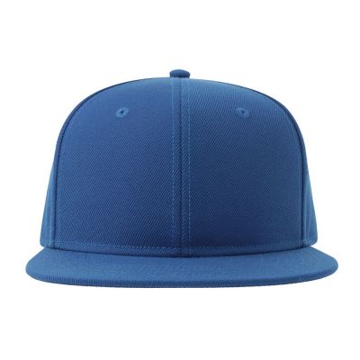 Бейсболка SNAP BACK-S, 6 клиньев, пластиковая застежка, синий-6