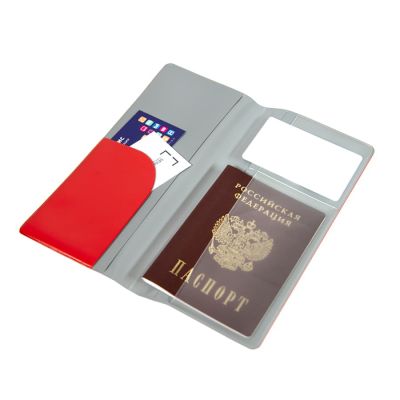 Обложка для тревел-документов 'Flight', черный-2