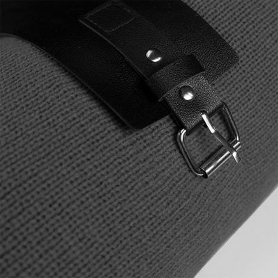 Плед  'Belt'; серый; 130 х 180 см; 100% акрил, с поясом-3