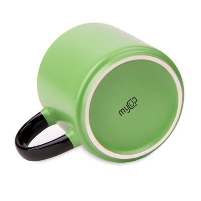 Кружка MARINA, черный, зеленый-1