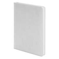 Ежедневник недатированный Campbell, формат А5, в линейку, белый