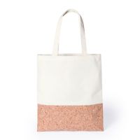 Сумка для покупок TARLA, хлопок/пробка, белый