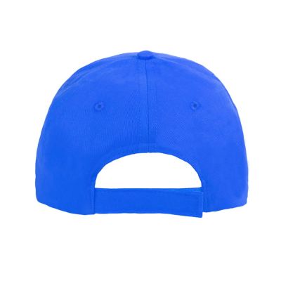 Бейсболка LIGHT, 5 клиньев,  застежка на липучке, синий-4
