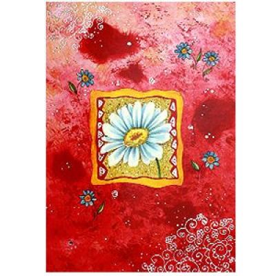 Открытка поздравительная, разные цвета-0