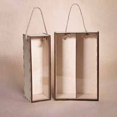 Ящик подарочный WINOTEKA размер 34,5 х 11,5 х 11 см, бежевый-3