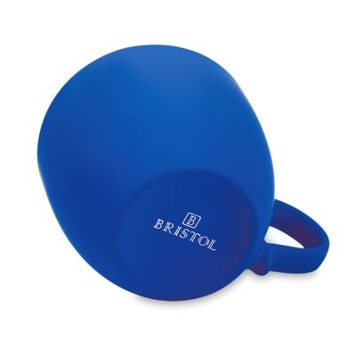 Чайная пара TENDER с прорезиненным покрытием, синий-7