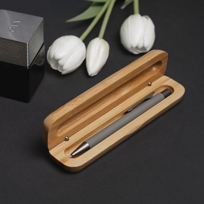 Футляр для одной ручки SOLID, бежевый-3