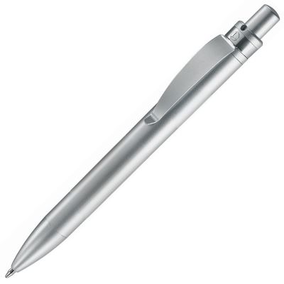 Ручка шариковая FUTURA, пластик/металл, серебристый-0