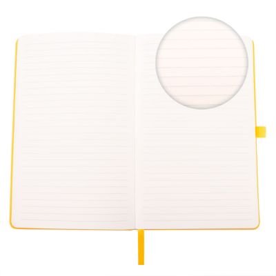 Бизнес-блокнот А5 FLIPPY, формат А5, в линейку, желтый-10