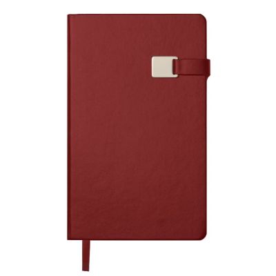 Ежедневник недатированный Spirit , формат А5, в линейку, красный-1