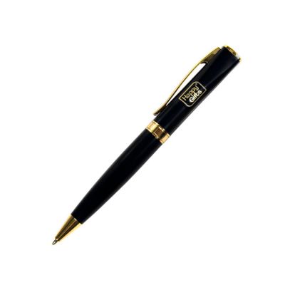 Ручка шариковая WIZARD GOLD, черный-1