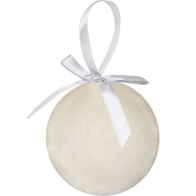 Елочное украшение ПРАЗДНИК, белый-0