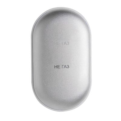 Универсальное зарядное устройство WARMER (5000mAh) с функцией обогрева рук, серебристый-1