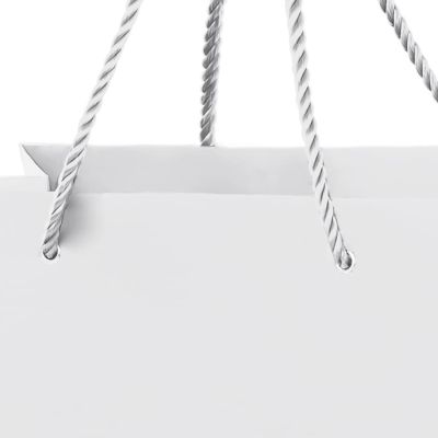 Пакет подарочный GLAM 27х12х32 cм,  белый-1