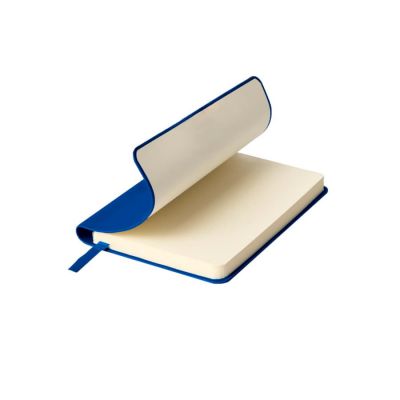 Ежедневник недатированный SALLY, A6, синий, кремовый блок в линейку-3