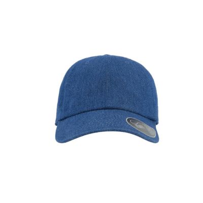 Бейсболка DAD HAT, 6 клиньев, металлическая застежка, синий-4