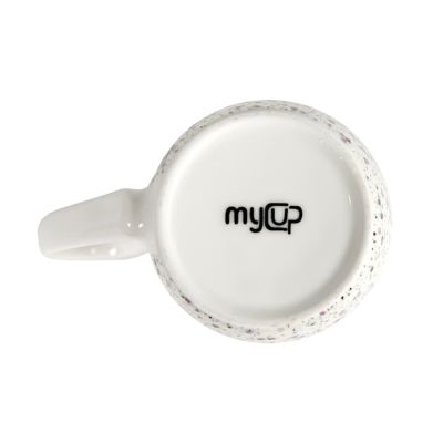 Кружка TERRAZZO, белый, розовый-3