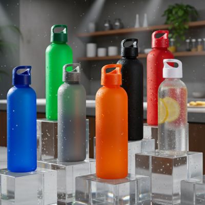 Бутылка для воды LIQUID 2, красный-4