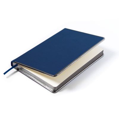 Ежедневник недатированный Montrose, формат А5, в линейку, синий-4