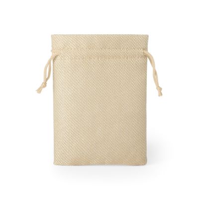 Мешочек подарочный DACROK, полиэстер, 10 x 14 см | 8 gr., бежевый-0