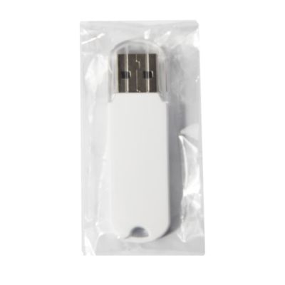 USB flash-карта UNIVERSAL (8Гб), белая, 5,8х1,7х0,6 см, пластик, белый-2