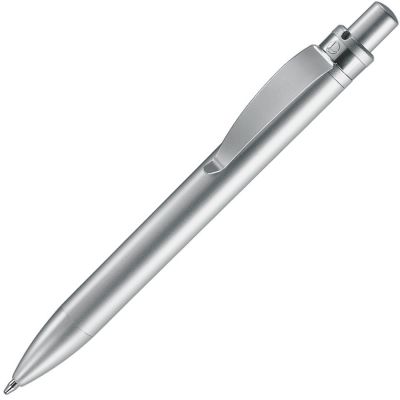 Ручка шариковая FUTURA, пластик/металл, серебристый-0