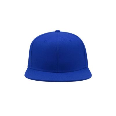 Бейсболка SNAP BACK, 6 клиньев, пластиковая застежка, синий-4
