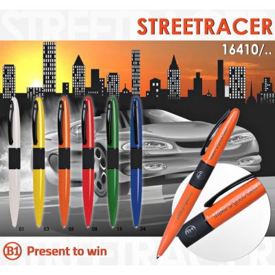 Ручка шариковая STREETRACER, зеленый-1