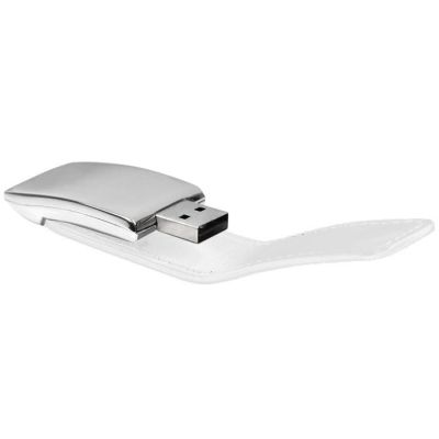 USB flash-карта 'Lerix' (8Гб), белый, серебристый-1
