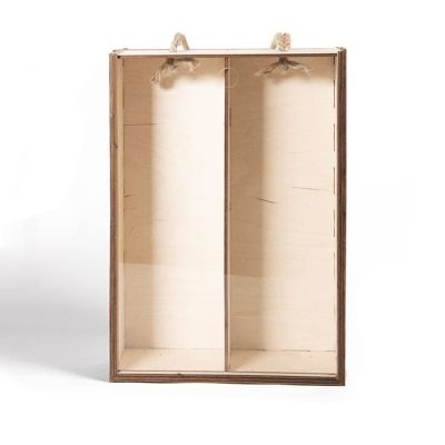 Ящик подарочный WINOTERRA размер 36 х 24,5 х 11 см, бежевый-2