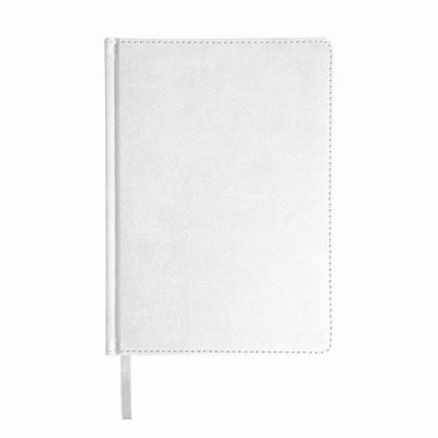 Ежедневник недатированный Anderson, А5,  белый, белый блок-1